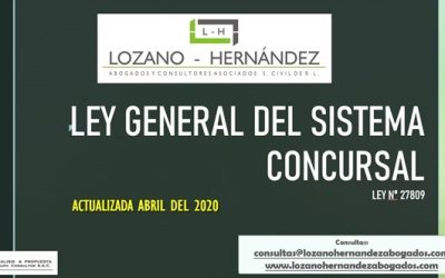 Ley General del Sistema Concursal